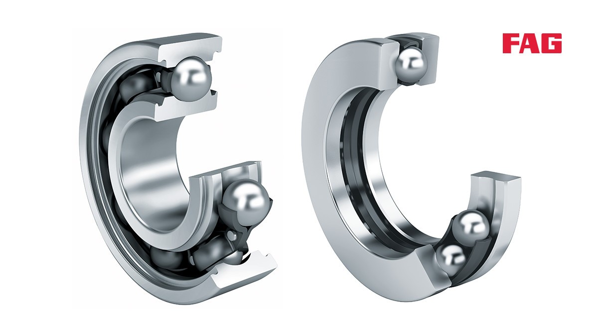 FAG deep groove ball bearings radial and axial - product presentation